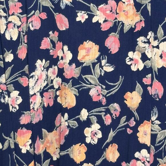 Vintage Coldwater Creek Plus Size 18 Sleeveless Button Front Floral Maxi Dress - Picture 6 of 8